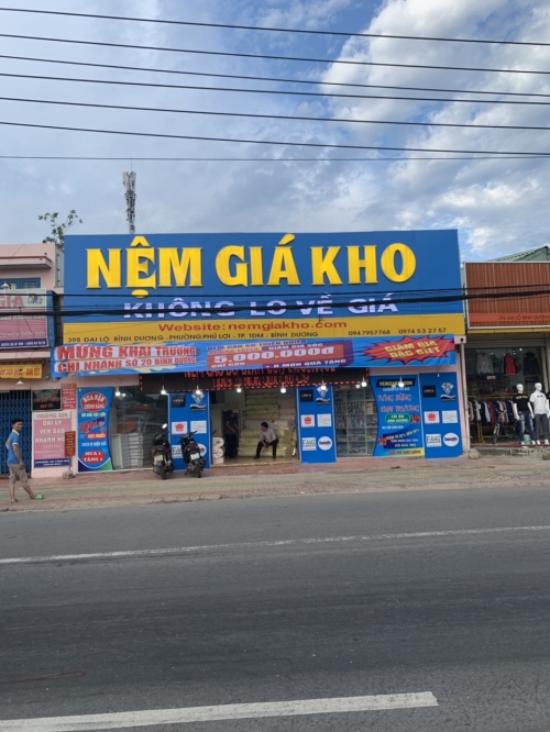 Nệm giá rẻ tại Bình Dương