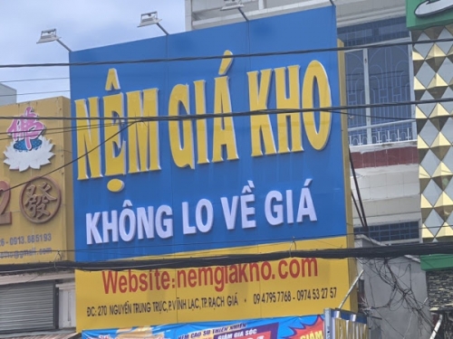 Cửa hàng nệm cao su Kim Cương tại Kiên Giang