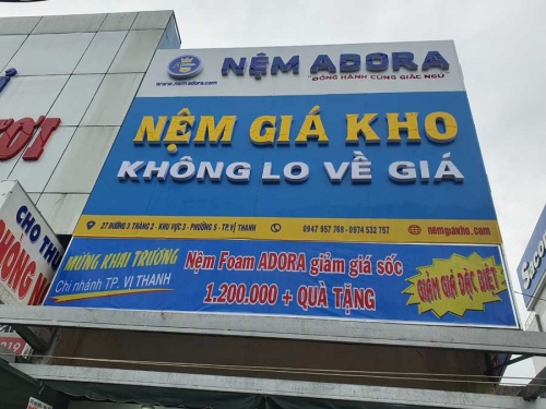 Cửa hàng nệm giá rẻ tại Hậu Giang