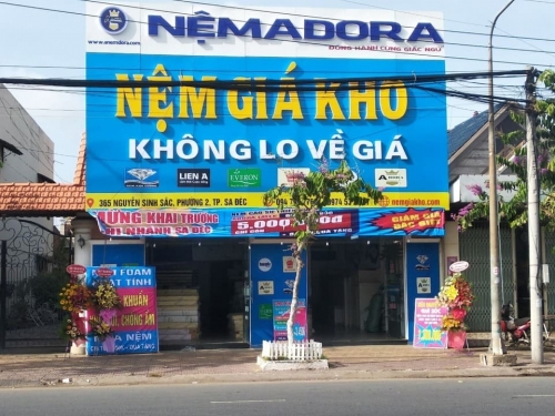 Cửa hàng nệm giá rẻ tại Sa Đéc Đồng Tháp