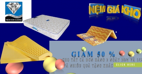 Nệm cao su Liên Á giá rẻ Phú Nhuận