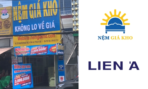 Gía nệm Liên Á 1m6 dày 15cm khuyến mãi năm 2026