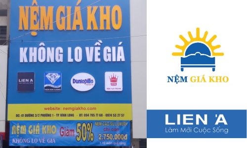 Cửa hàng bán nệm lò xo Liên Á quận 11