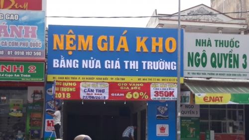 Nệm lò xo Kim Cương Cần Thơ