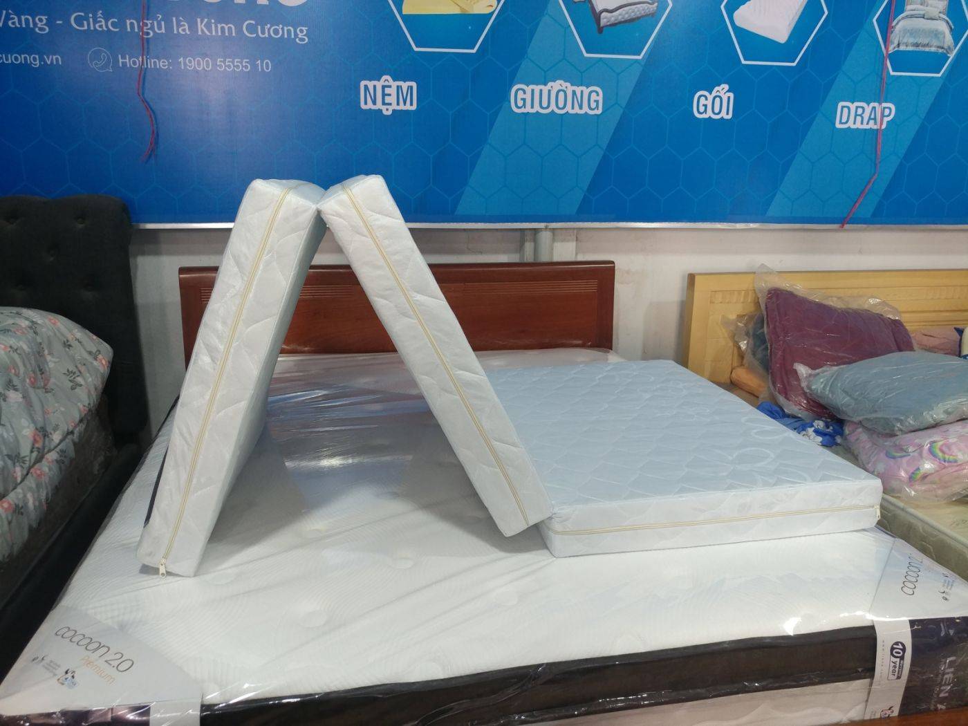 Cửa hàng nệm Bông ép Liên Á Phan Rang 7 Cửa hàng nệm Bông ép Liên Á Phan Rang