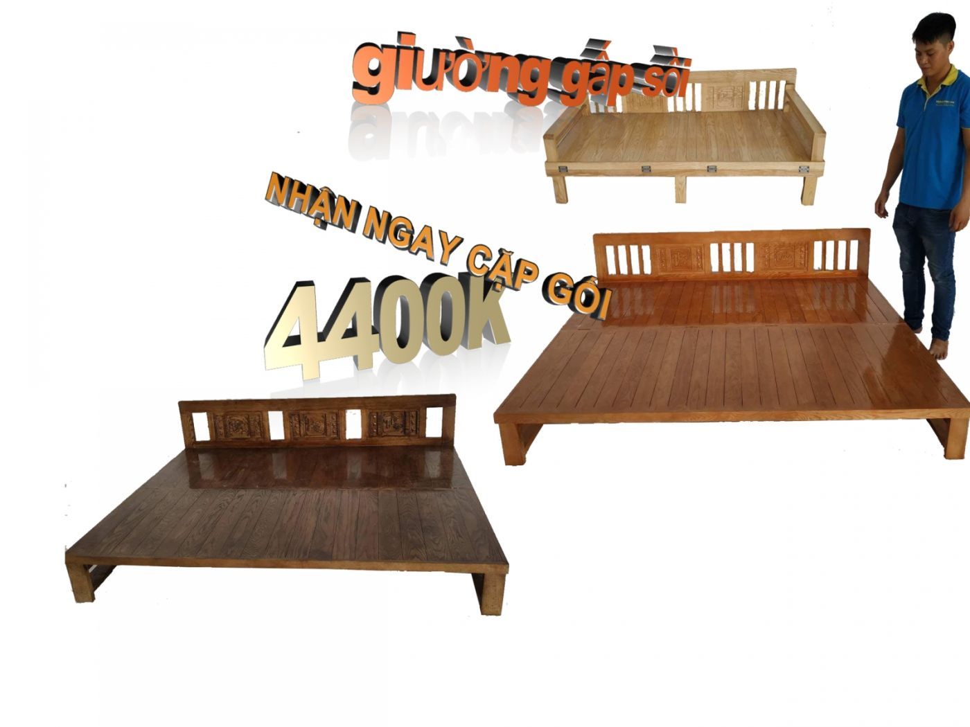 Combo Giường Nệm Nhiều Khuyến Mãi và Quà Tặng tại Nệm Giá Kho