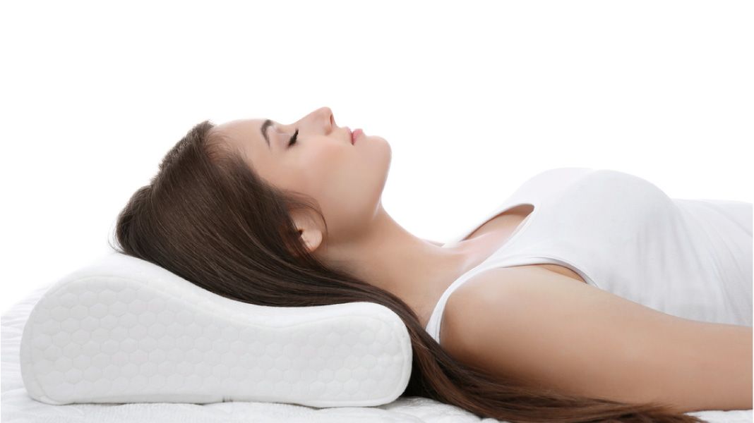 Gối cao su non người lớn cao cấp , gối ngủ chống đau vai gáy, ngáy ngủ