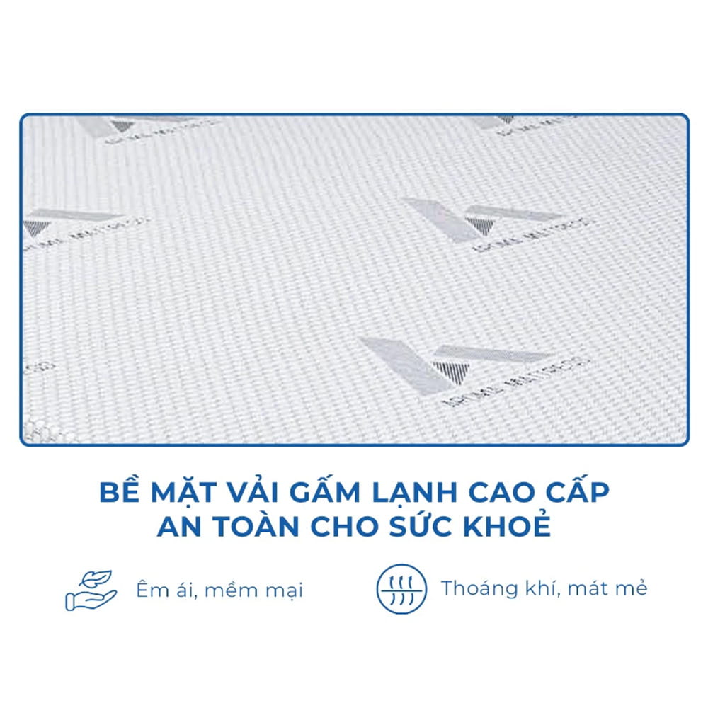 Nệm lò xo Aroma Cool Coil Premium Latex 5 Nệm lò xo Aroma Cool Coil Premium Latex - Ảnh 5