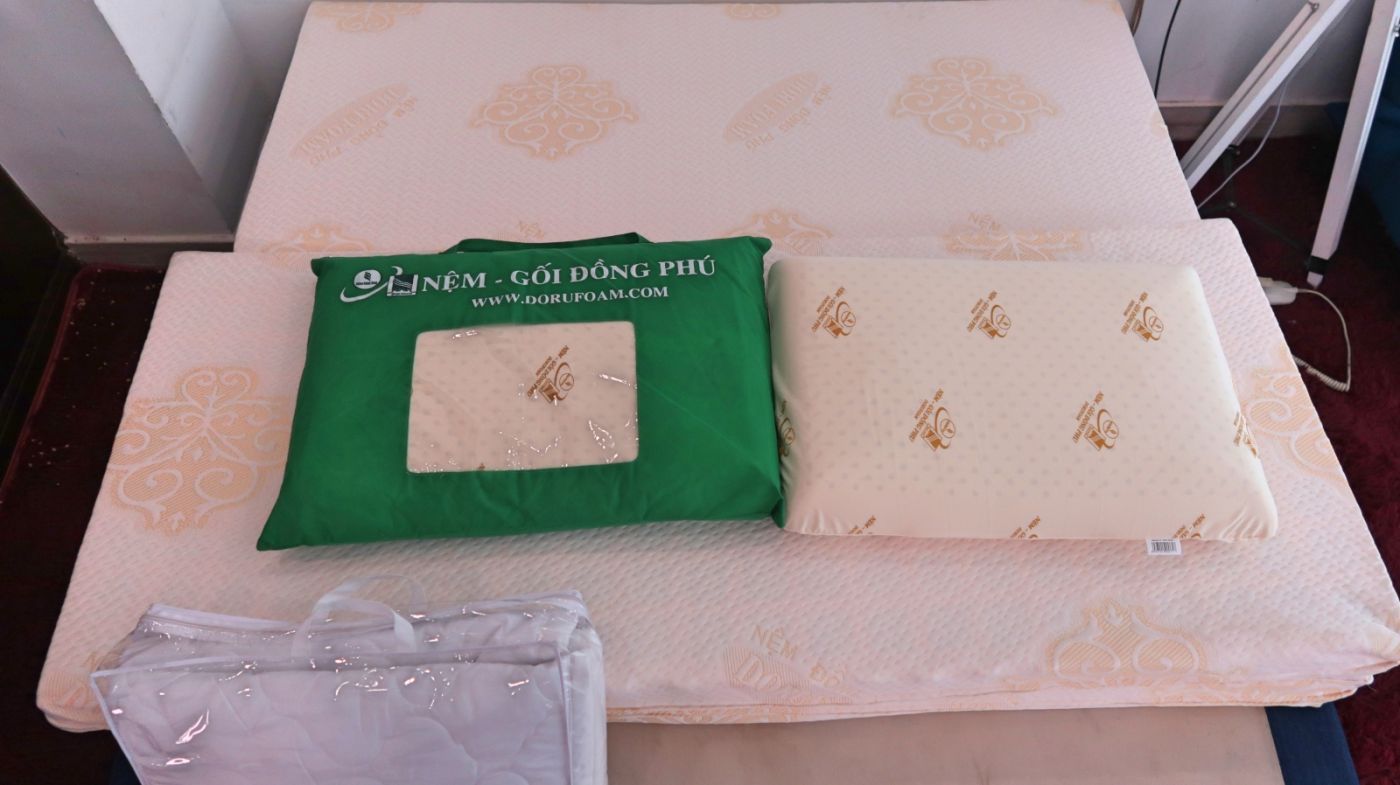 Nệm cao su đồng phú gấp 3 4 Nệm cao su đồng phú gấp 3