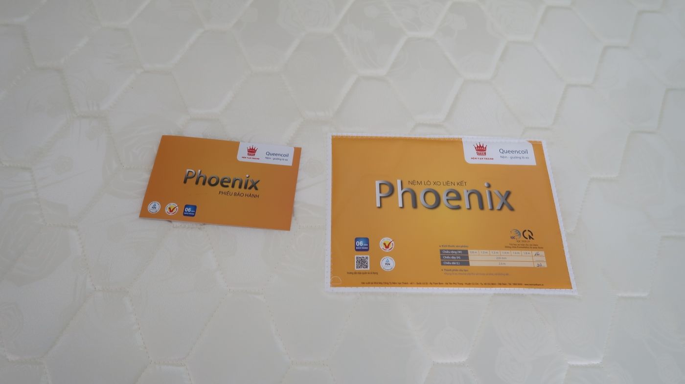 Nệm lò xo Phoenix giá rẻ chính hãng 5 Nệm lò xo PHOENIX
