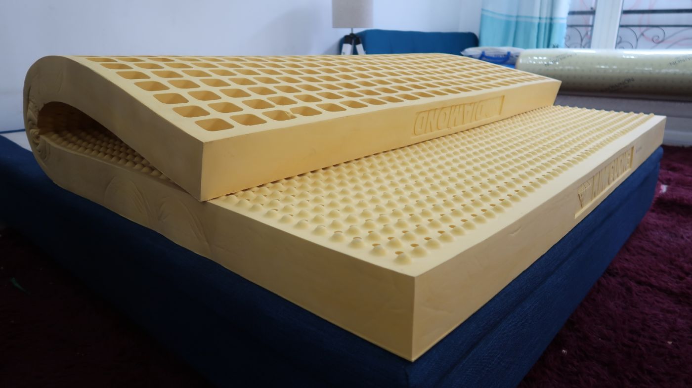 Nệm cao su kim cương giá rẻ biên hòa