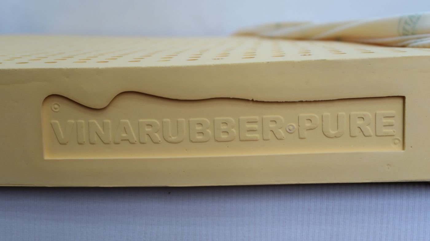 Nệm cao su Vina Mattress 1m2 cao cấp 4 Nệm cao su Vina Mattress 1m2 cao cấp