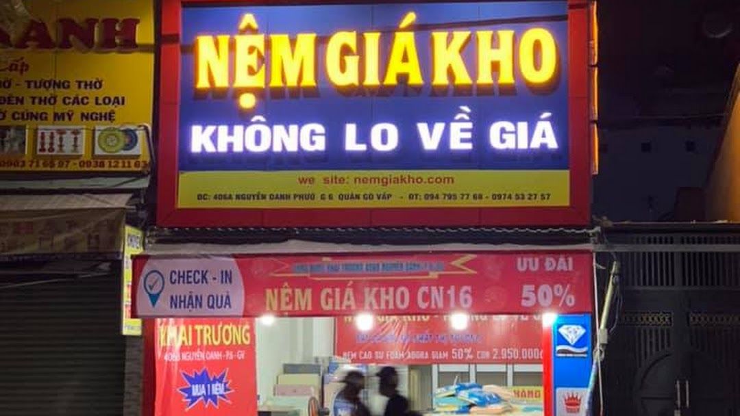 Địa chỉ nơi bán nệm Dunlopillo giá rẻ 