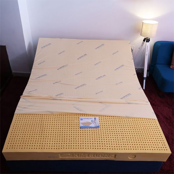 Nệm cao su thiên nhiên Kim Cương Happy Gold 1m6 dày 10cm giá rẻ 6 Nệm cao su thiên nhiên Kim Cương Happy Gold 1m6 dày 10cm giá rẻ