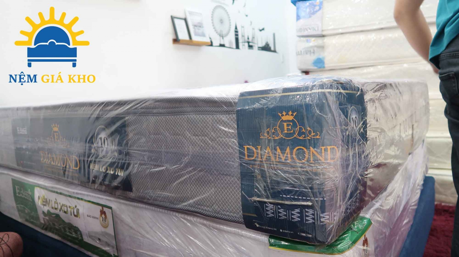 Đánh giá chất lượng nệm lò xo Edena Diamond