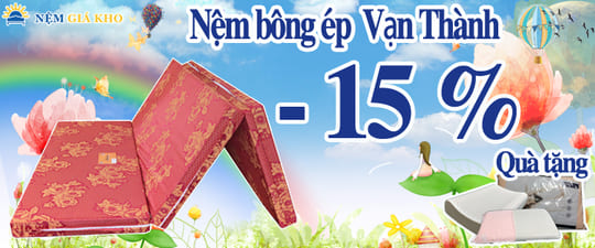 So sánh nệm cao su Vinamattress với nệm bông ép Vạn Thành 11 So sánh nệm cao su Vinamattress với nệm bông ép Vạn Thành