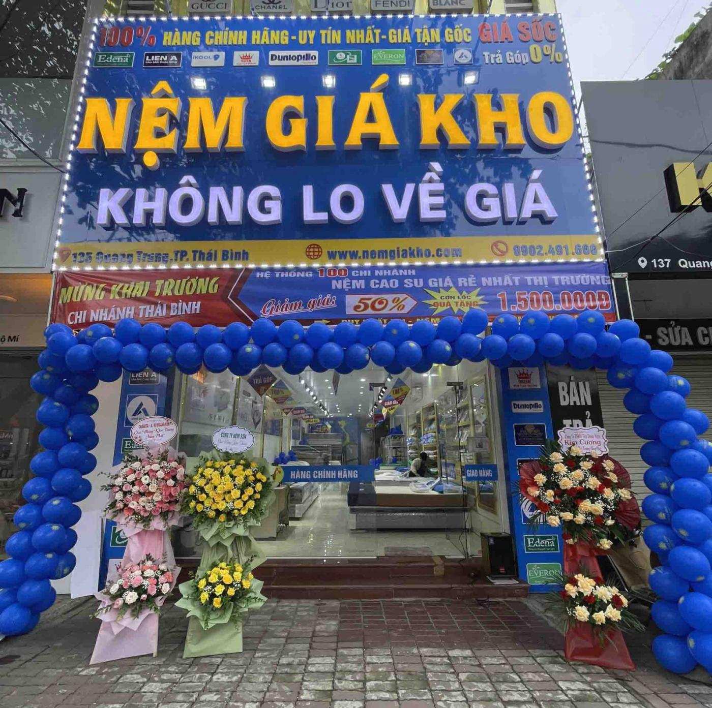 Cửa hàng đệm giá rẻ tại Thái Bình