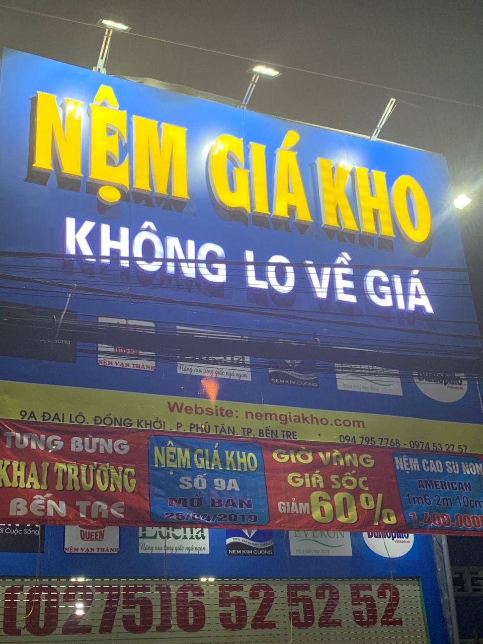 Cửa hàng nệm cao su Kim Cương giá rẻ tại Bến Tre 7 Cửa hàng nệm cao su Kim Cương giá rẻ tại Bến Tre