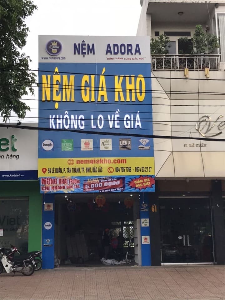 cửa hàng nệm Buôn Ma Thuột