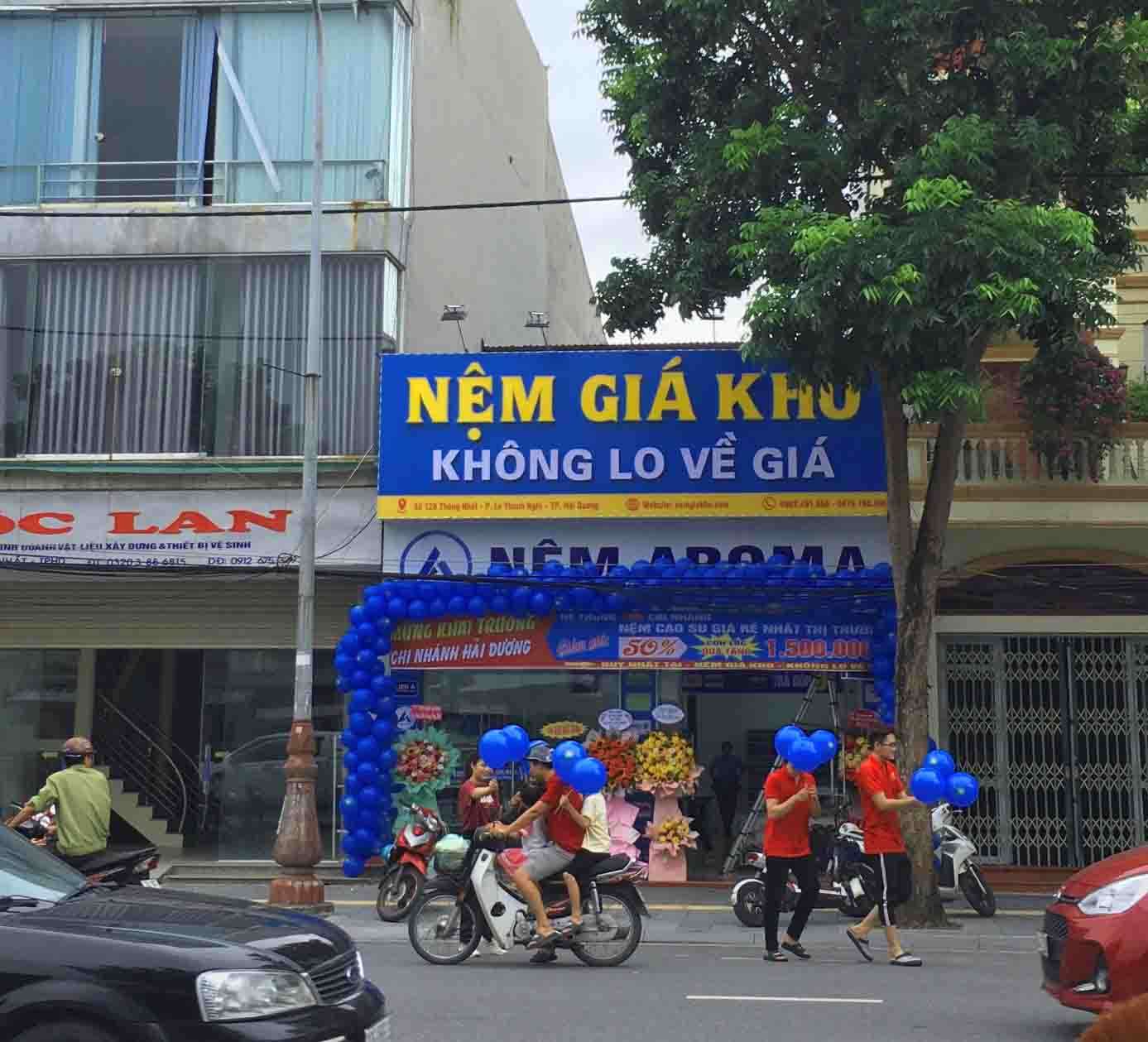 Cửa hàng đệm giá rẻ tại Hải Dương 13 Khai trương cửa hàng nệm giá kho tại thành phố Hải Dương