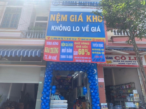 Cửa hàng nệm giá rẻ tại An Khê Gia Lai