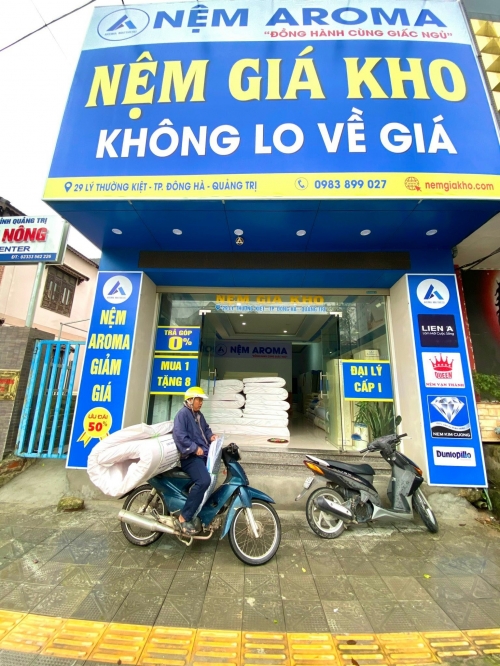Cửa hàng nệm giá rẻ tại Đông Hà Quảng Trị