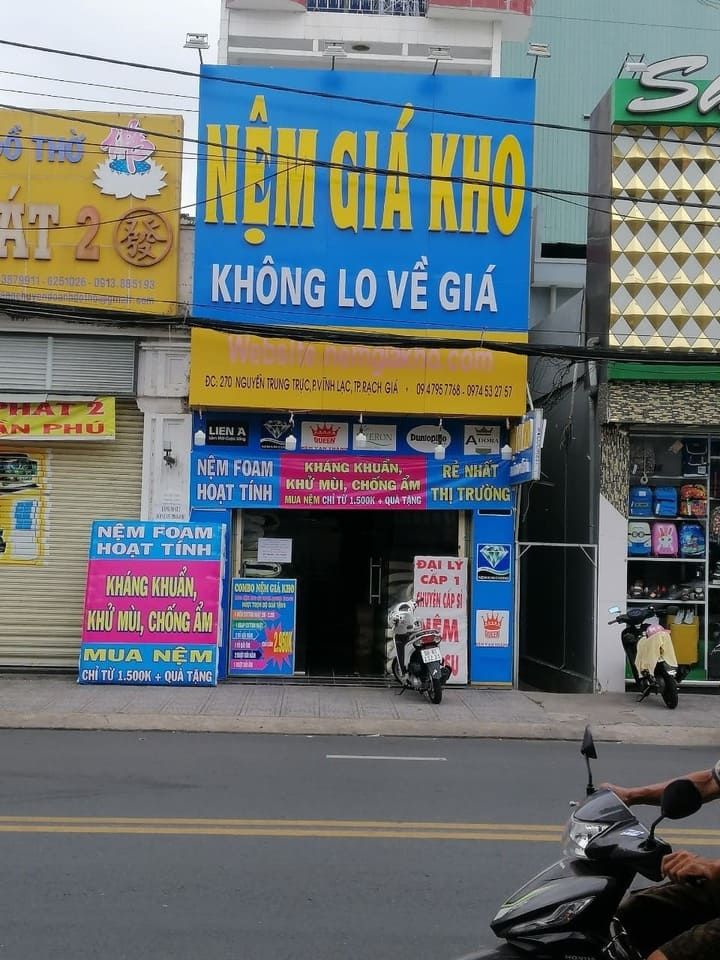 Cửa hàng nệm cao su Kim Cương tại Kiên Giang 5 cửa hàng nệm Kiên Giang