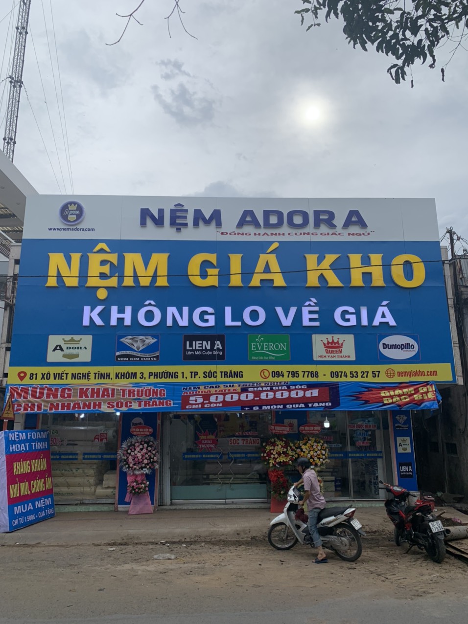 Cửa hàng nệm Liên Á Sóc Trăng