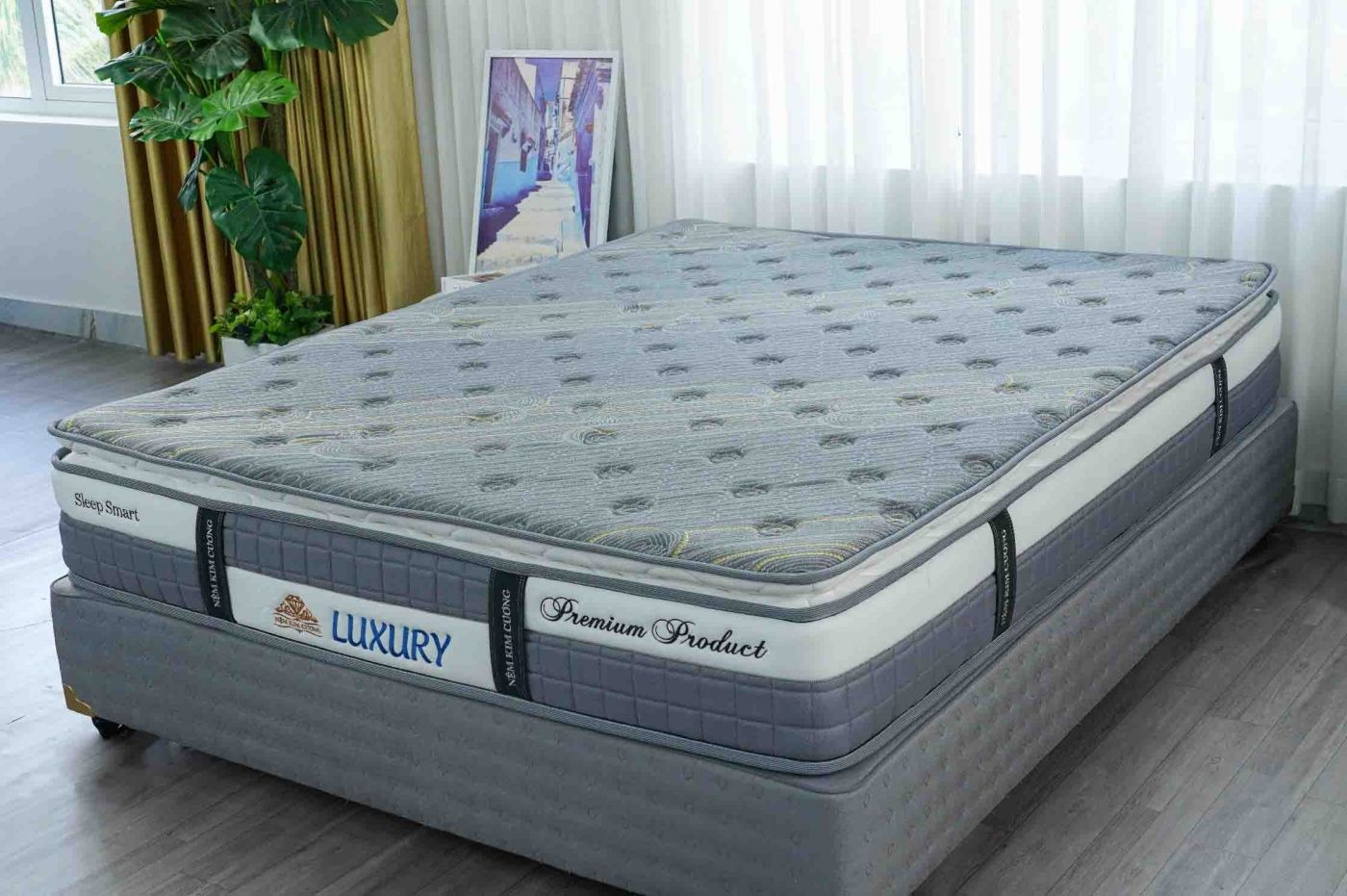 Đệm lò xo túi Kim Cương Luxury chỉ có ở miền bắc 4 Đệm lò xo túi Kim Cương Luxury chỉ có ở miền bắc