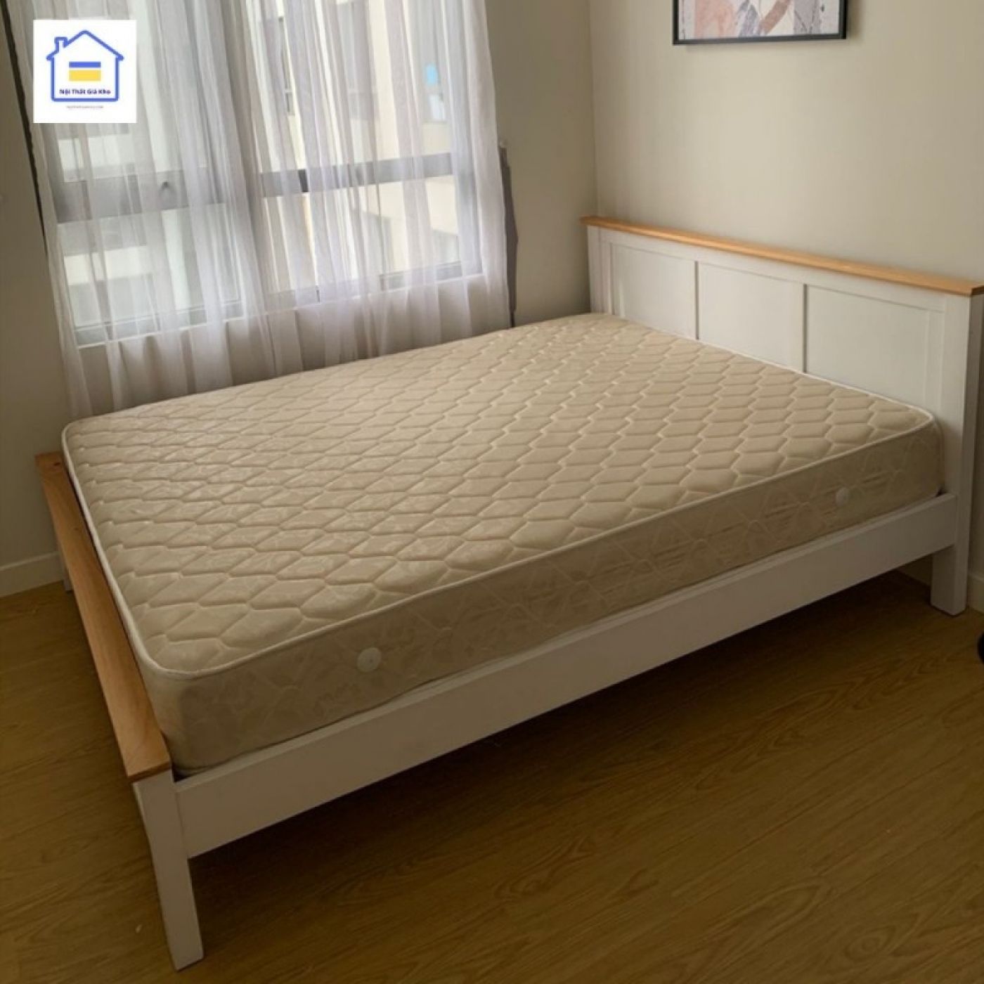 Giường gỗ thông giá rẻ 6 Giường gỗ thông giá rẻ