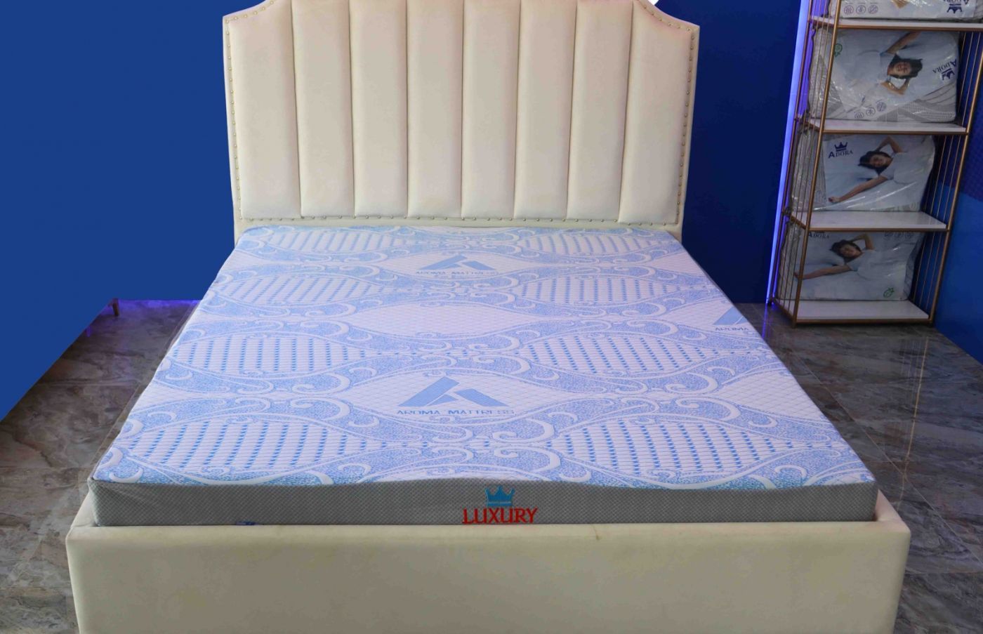 Nệm bông ép vina mattress 1m4 chính hãng