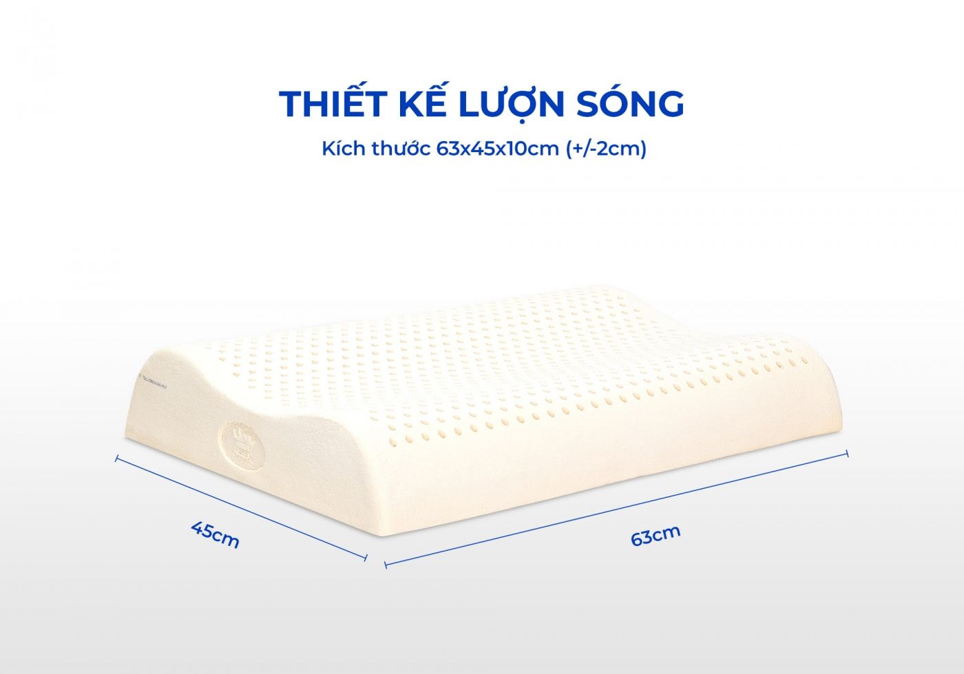 Gối cao su Vạn Thành 7 Gối cao su Vạn Thành