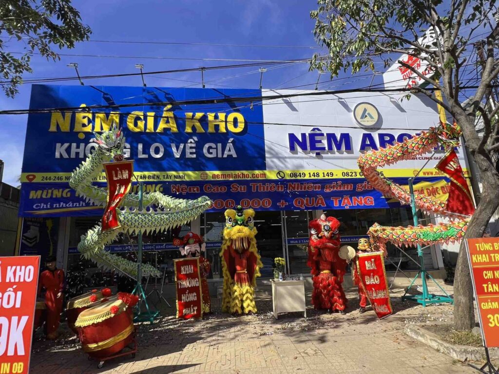 Khai trương chi nhánh nệm giá kho tại Tân Biên Tây Ninh