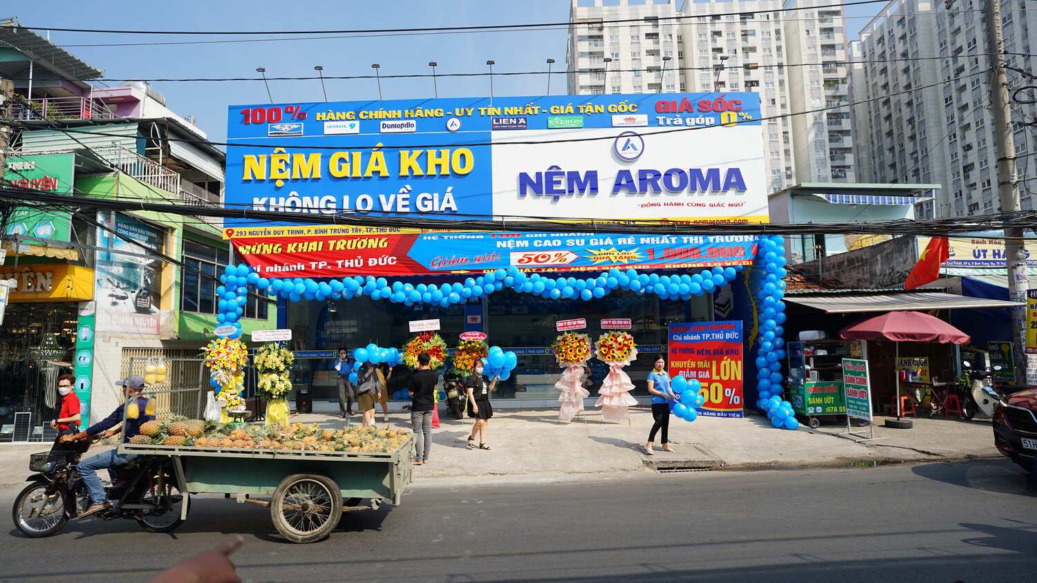 Khai trương cửa hàng nệm giá kho tại thành phố Thủ Đức 3 Khai trương cửa hàng nệm giá kho tại thành phố Thủ Đức