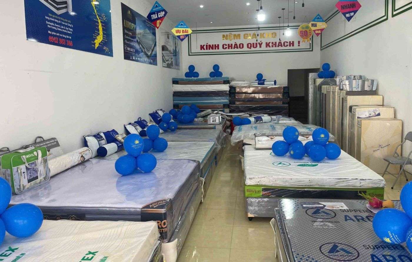 Khai Trương Cửa Hàng Nệm Giá Kho Tại Thị Xã Quế Võ, Bắc Ninh