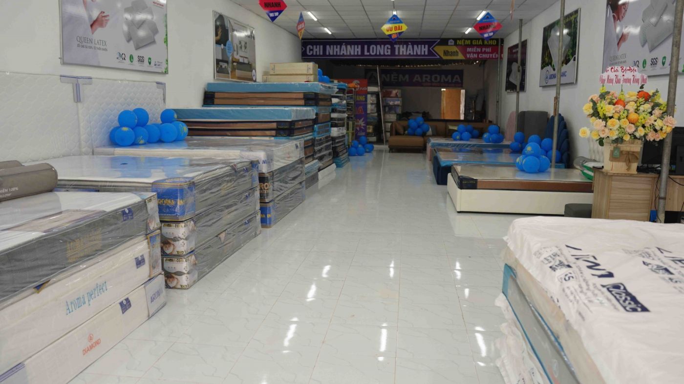 Khai trương mở rộng cửa hàng nệm giá kho tại Long Thành Đồng Nai 11 Khai trương mở rộng cửa hàng nệm giá kho tại Long Thành Đồng Nai