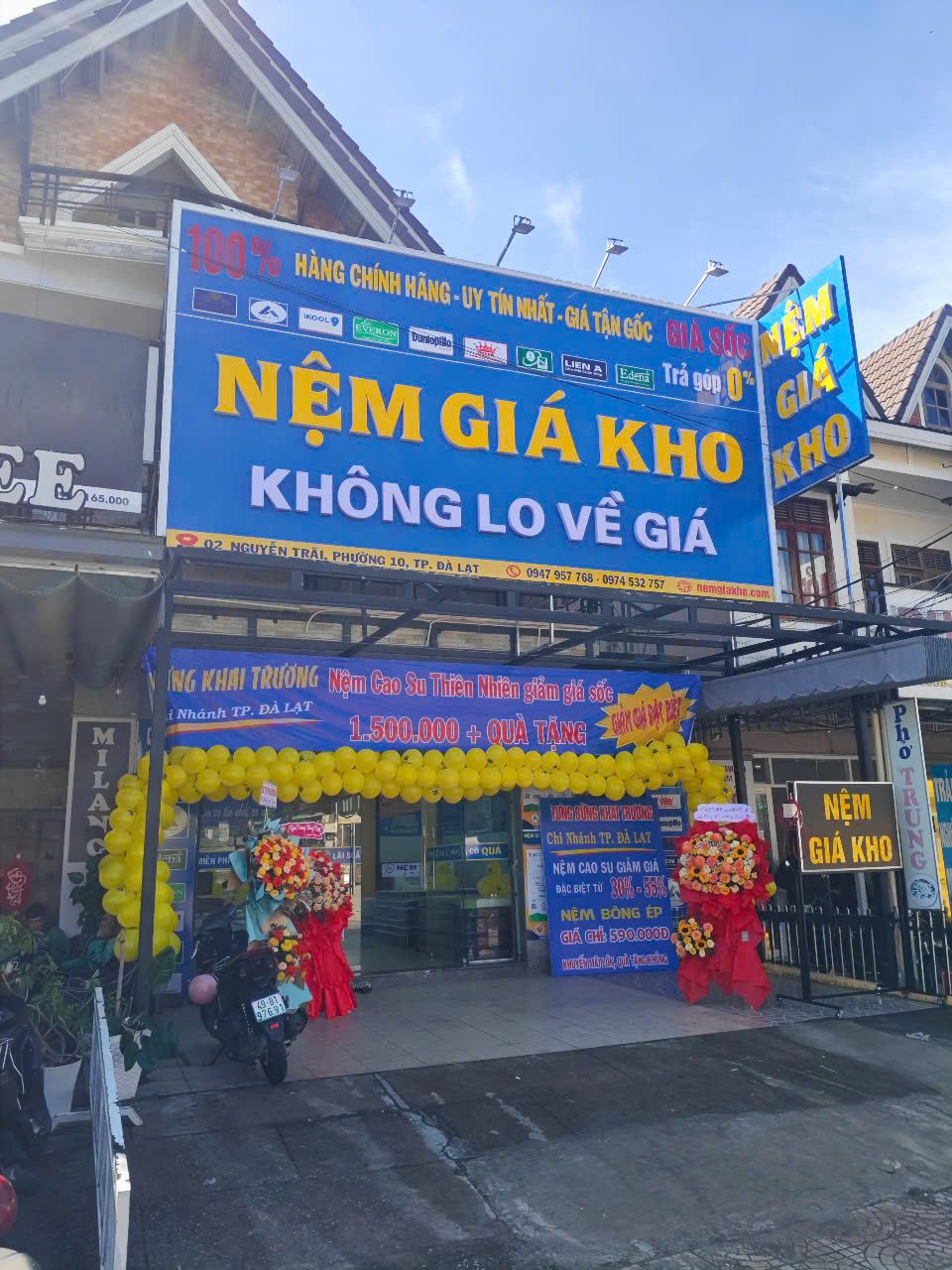 KHAI TRƯƠNG NỆM GIÁ KHO ĐÀ LẠT – SIÊU ƯU ĐÃI CHÀO ĐÓN KHÁCH HÀNG! 3 KHAI TRƯƠNG NỆM GIÁ KHO ĐÀ LẠT – SIÊU ƯU ĐÃI CHÀO ĐÓN KHÁCH HÀNG!