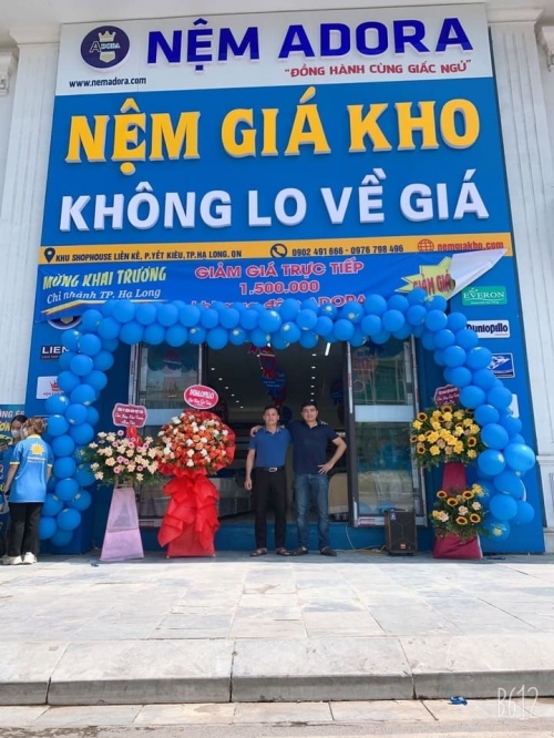 Cửa hàng đệm giá rẻ tại thành phố Hạ Long