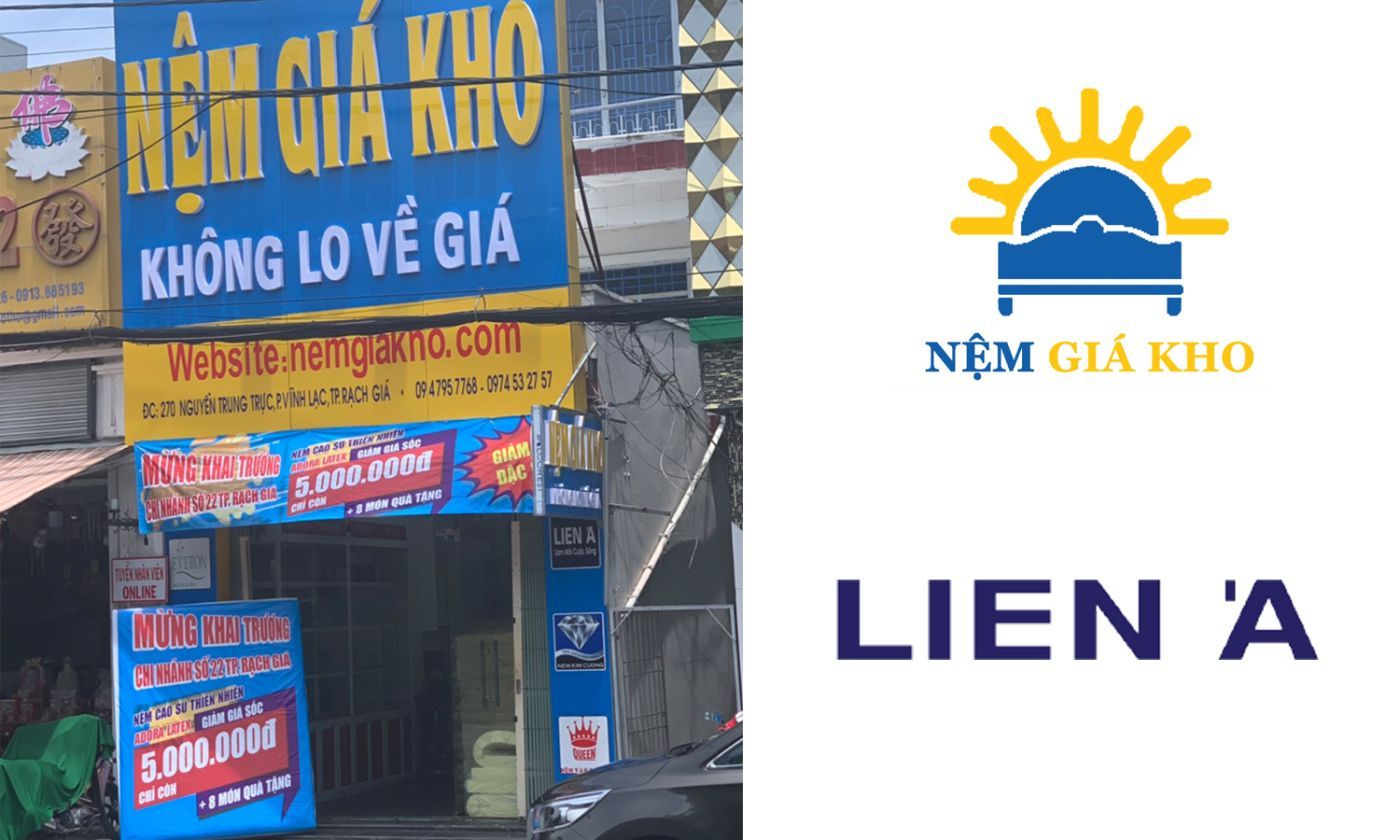 Nệm lò xo Liên Á ở Rạch Giá Kiên Giang mua ở đâu? 5 Cửa hàng nệm Kiên Giang