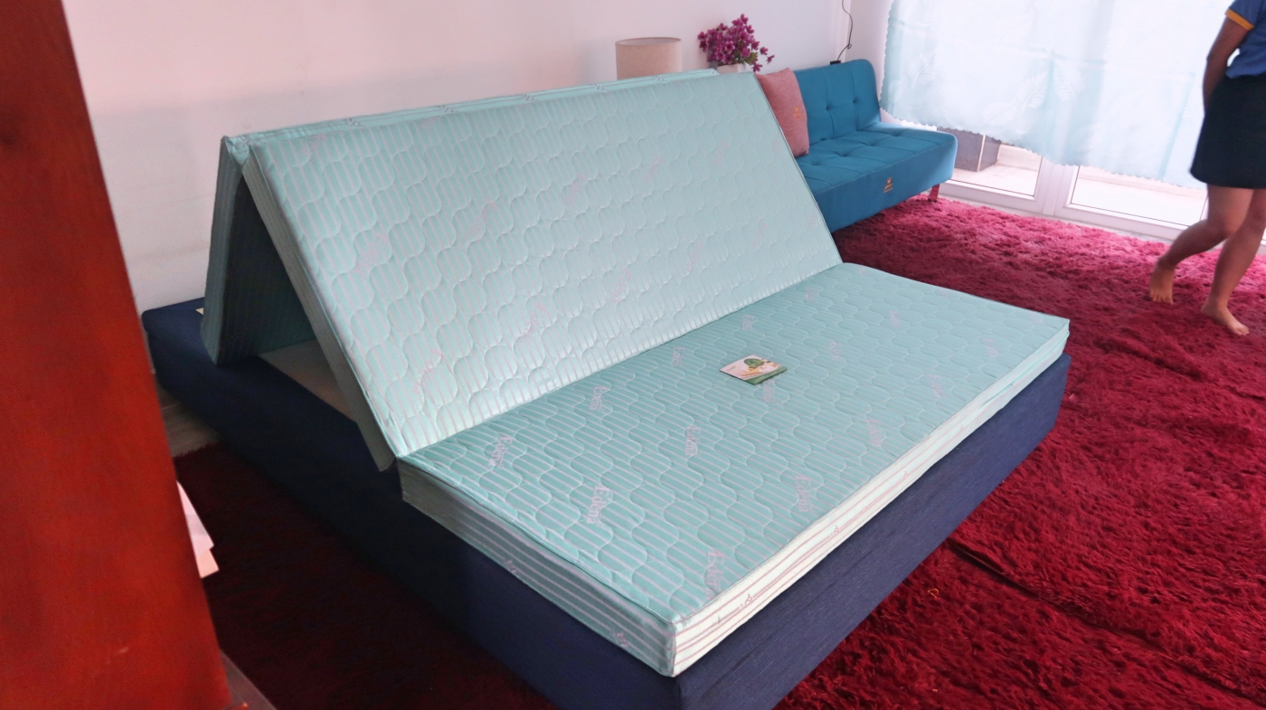 Nệm bông ép Edena 1m2: mô tả và bảng giá