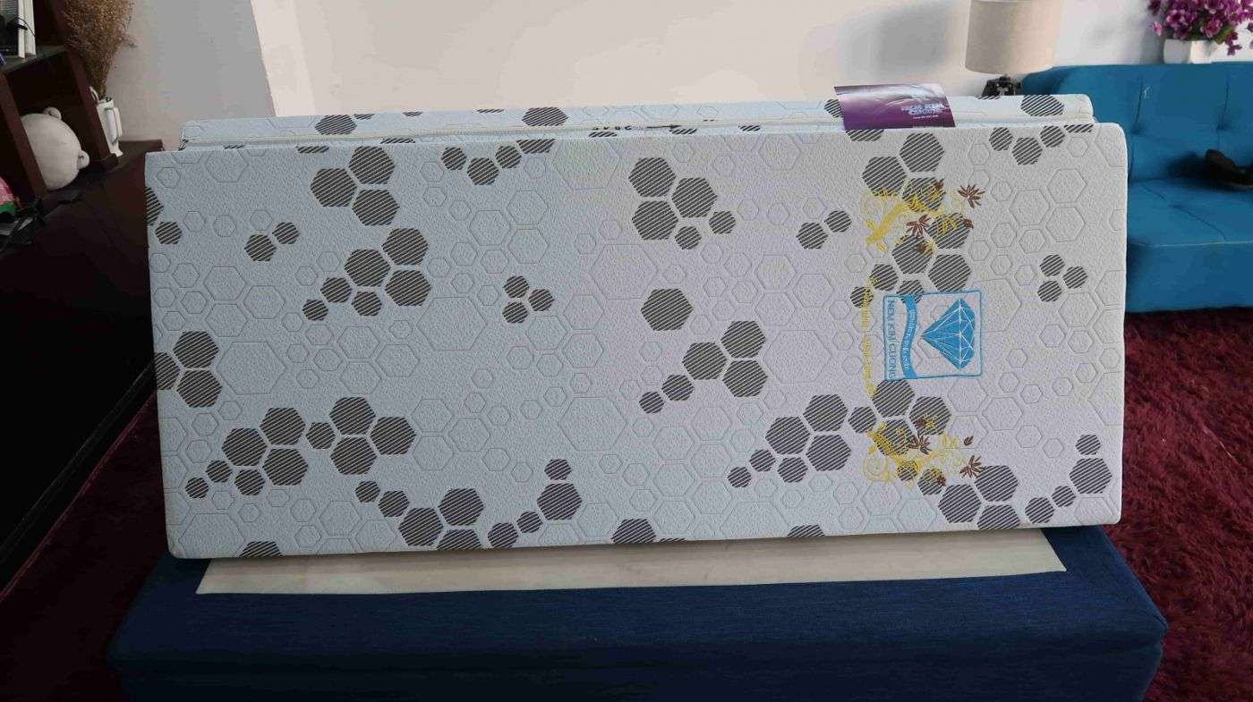 Nệm Bông Ép Kim Cương gấp 3 Acness 4 Nệm Bông Ép Kim Cương gấp 3 Acness