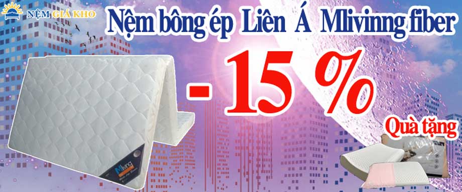 Đánh giá để có cái nhìn đúng về Nệm bông ép Liên Á cùng Nệm Giá Kho