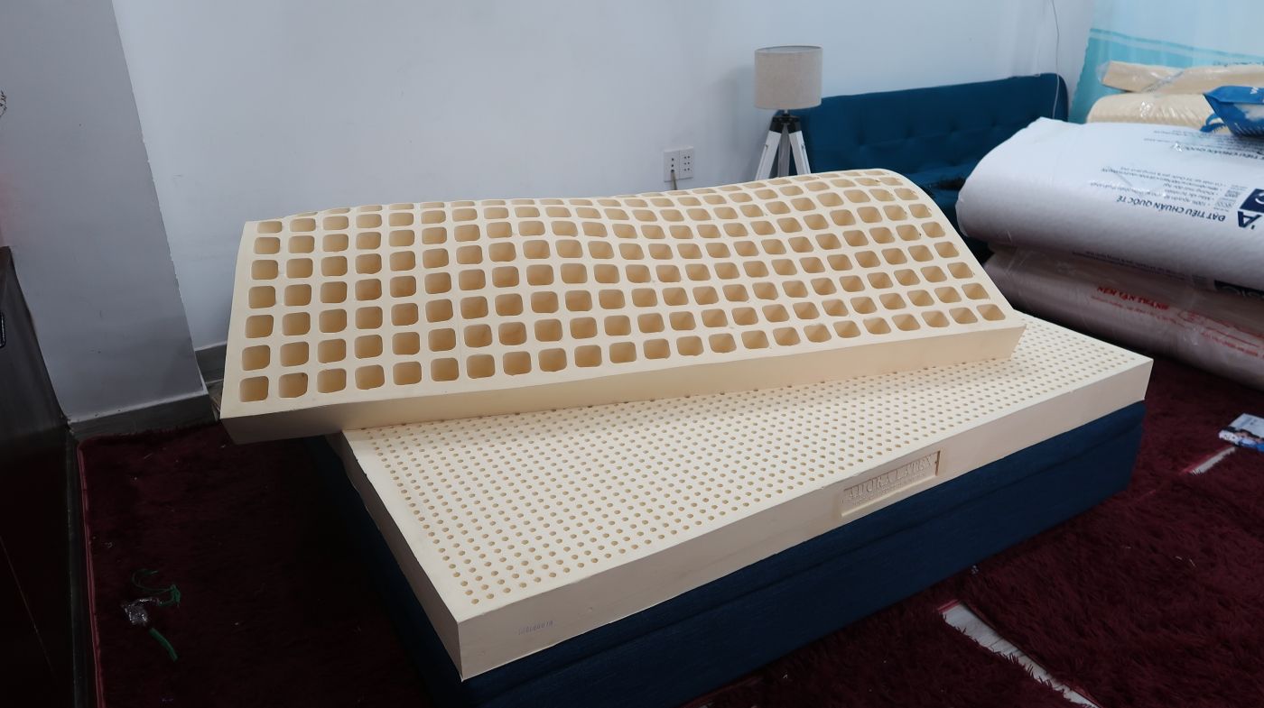 Nệm cao su 80x200 9 NỆM CAO SU 80x200