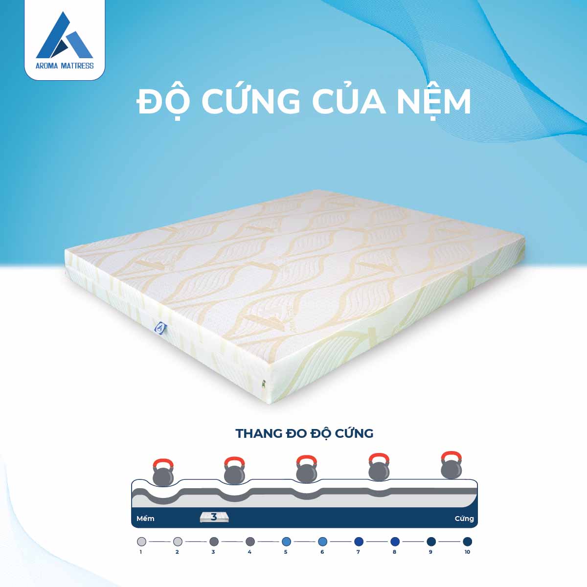 Cửa hàng đệm chính hãng tại Hải Dương 7 Đệm giá rẻ Hải Dương