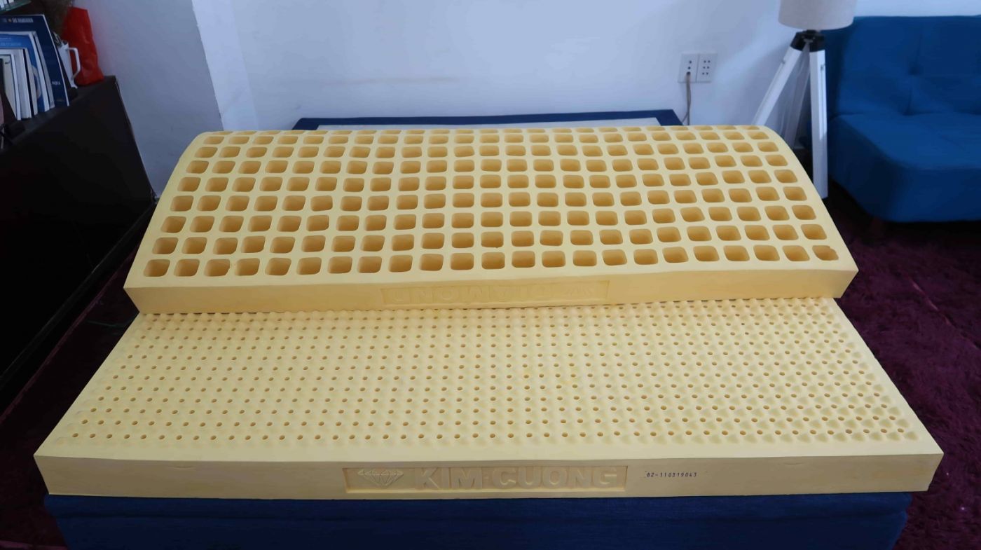 Bảng giá nệm cao su 1m6 7 NỆM CAO SU KIM CƯƠNG 1M6