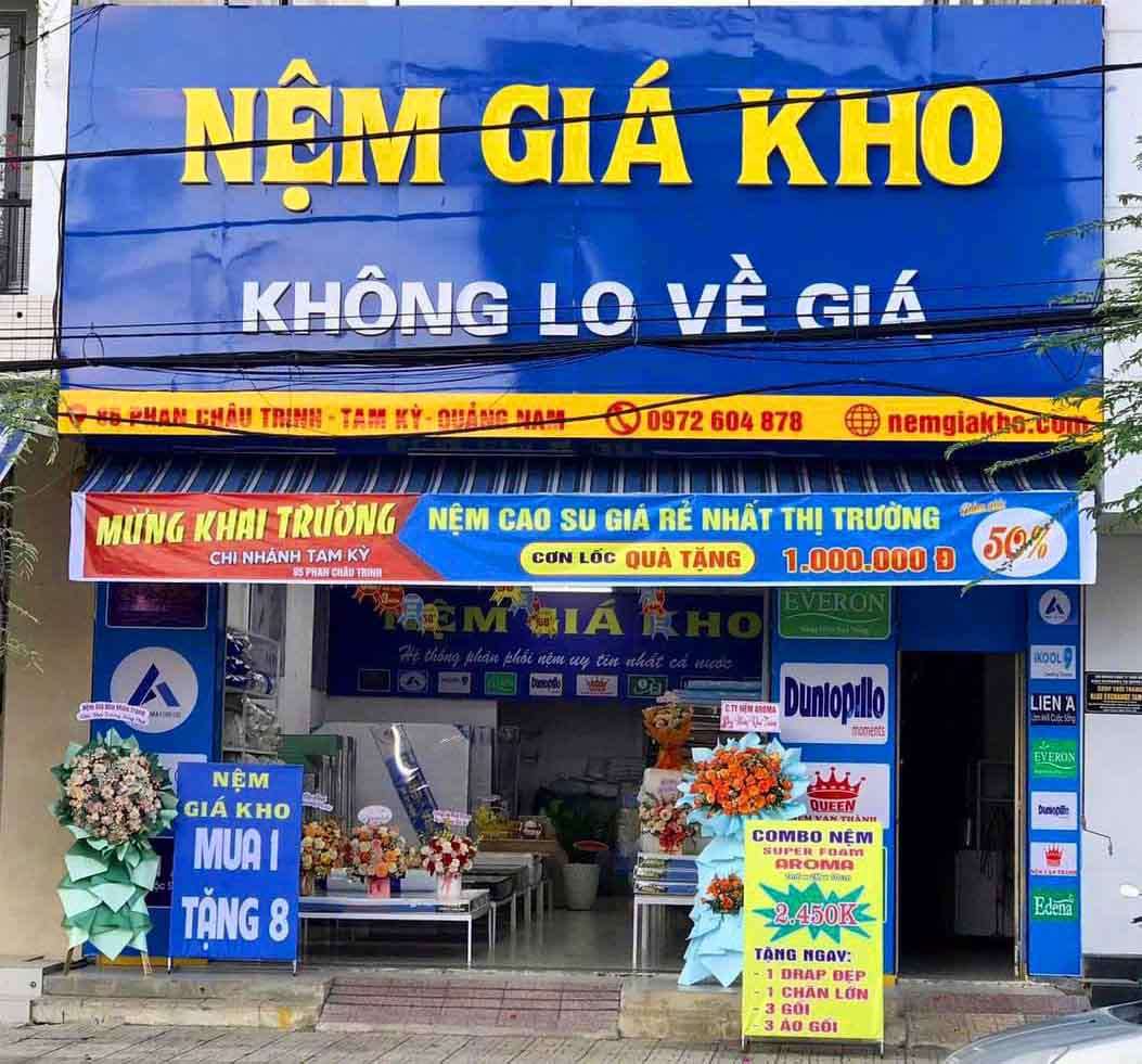 Cửa hàng nệm giá rẻ tại thành phố Tam Kỳ Quảng Nam 8 Cửa hàng nệm giá rẻ tại thành phố Tam Kỳ Quảng Nam