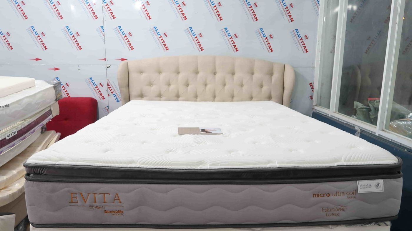 Cửa hàng nệm lò xo Dunlopillo Evita giá rẻ 8 NỆM DUNLOPILLO EVITA GIÁ RẺ