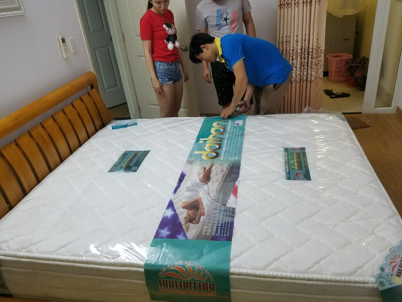Nệm lò xo Hàn Việt Hải DAIHAN giá rẻ chất lượng tốt 6 Nệm lò xo Hàn Việt Hải DAIHAN giá rẽ chất lượng tốt