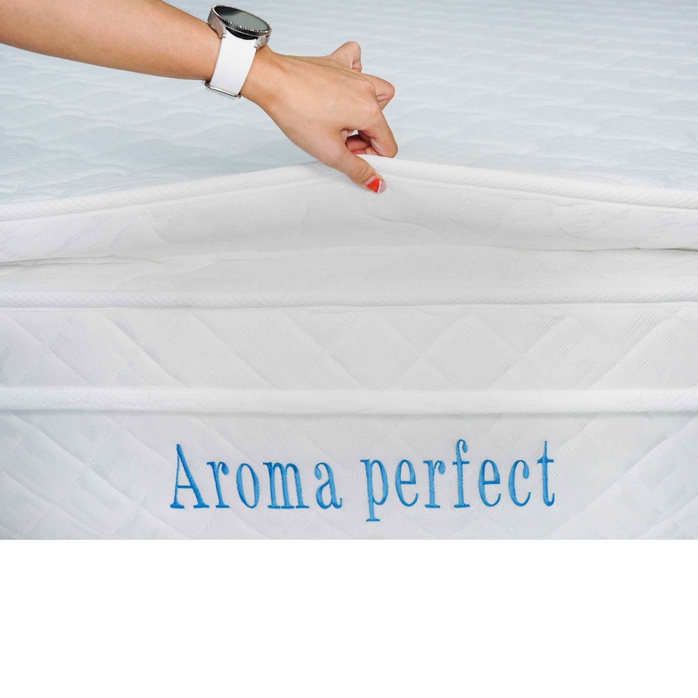 Nệm lò xo liên kết Aroma Perfect 4 viền 3 Nệm lò xo liên kết Aroma Perfect 4 viền