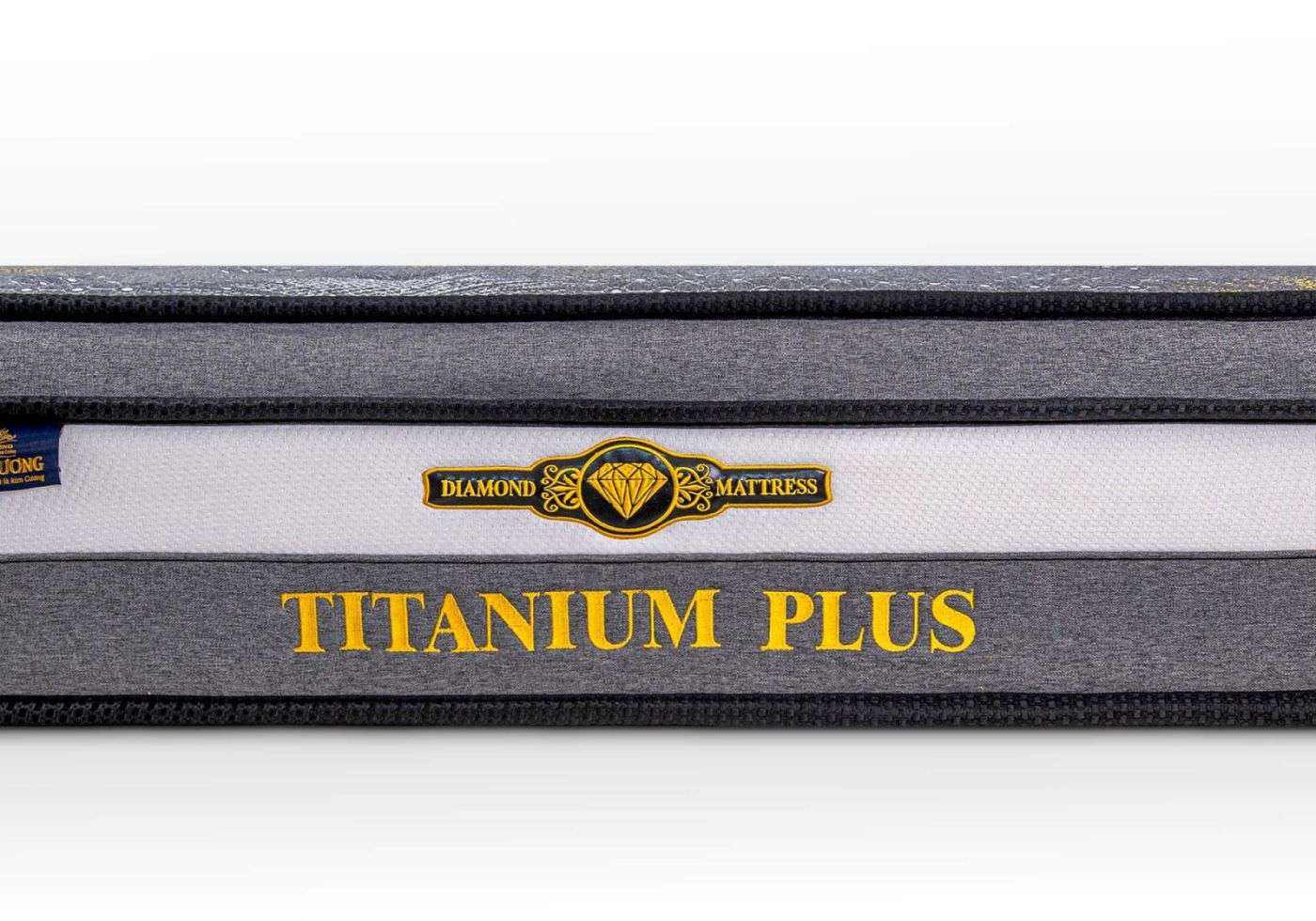 Nệm Lò Xo Túi Kim Cương Titanium Plus 17 Nệm Lò Xo Túi Kim Cương Titanium Plus